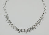 COLLAR FLORES Diamantes