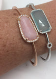 PULSERA RIGIDA OPALO