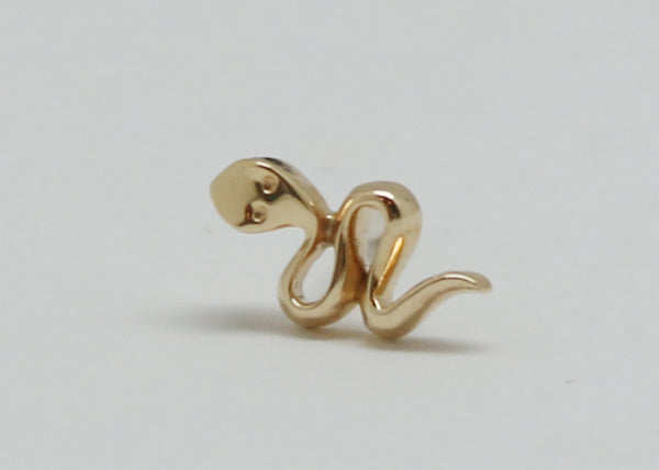 PIERCING SERPIENTE ORO