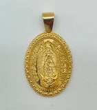 MEDALLA GUADALUPANA ORO